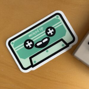 Mixed Up Mixie Tape Sticker
