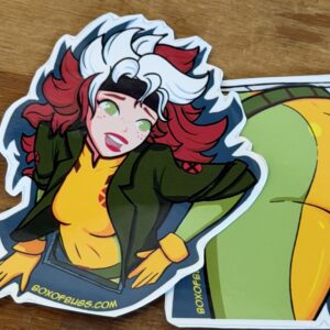 X-men Rogue Pinup Sticker