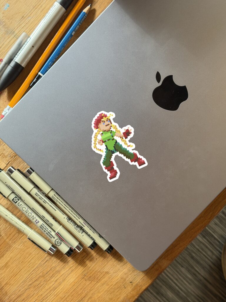 Cammy Pixel Art Cutie